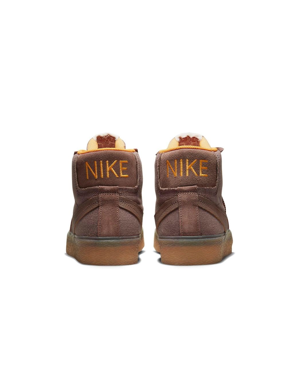 Nike Brown Zoom Blazer Mid Premium Plus Sb 'Plum Eclipse Gum' for men
