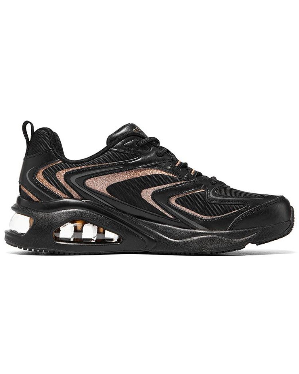 Skechers Black (Wmns) Tres-Air 'Shimm Airy