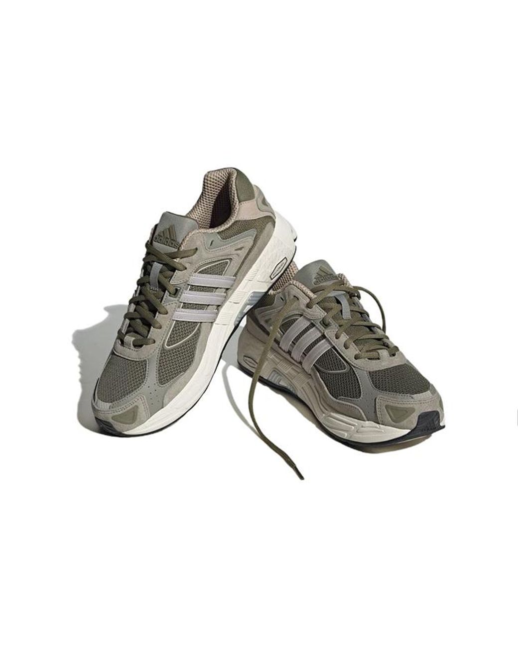 Adidas Brown Response Cl Shoes Pebble Wonder Focus' for men