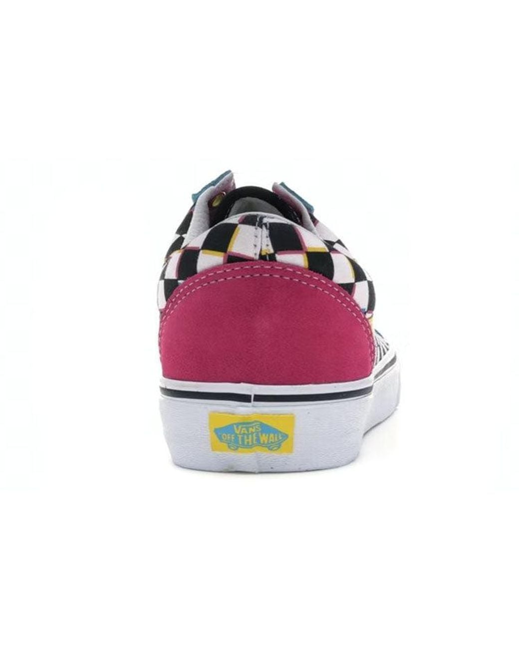 Vans Blue Old Skool 'Crazy Checks' for men