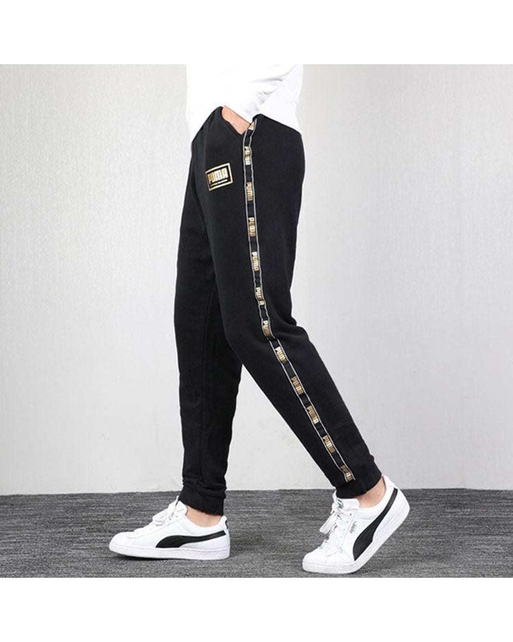 PUMA Black Holiday Pack Pants for men