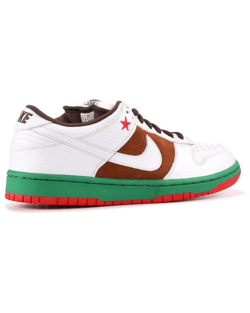 Nike Green Sb Dunk Low Pro 'Cali' for men