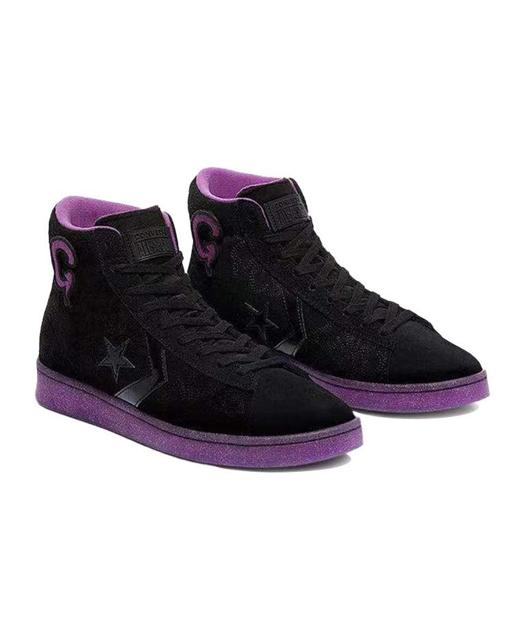 Converse Purple Joe Freshgoods X Pro Leather High for men