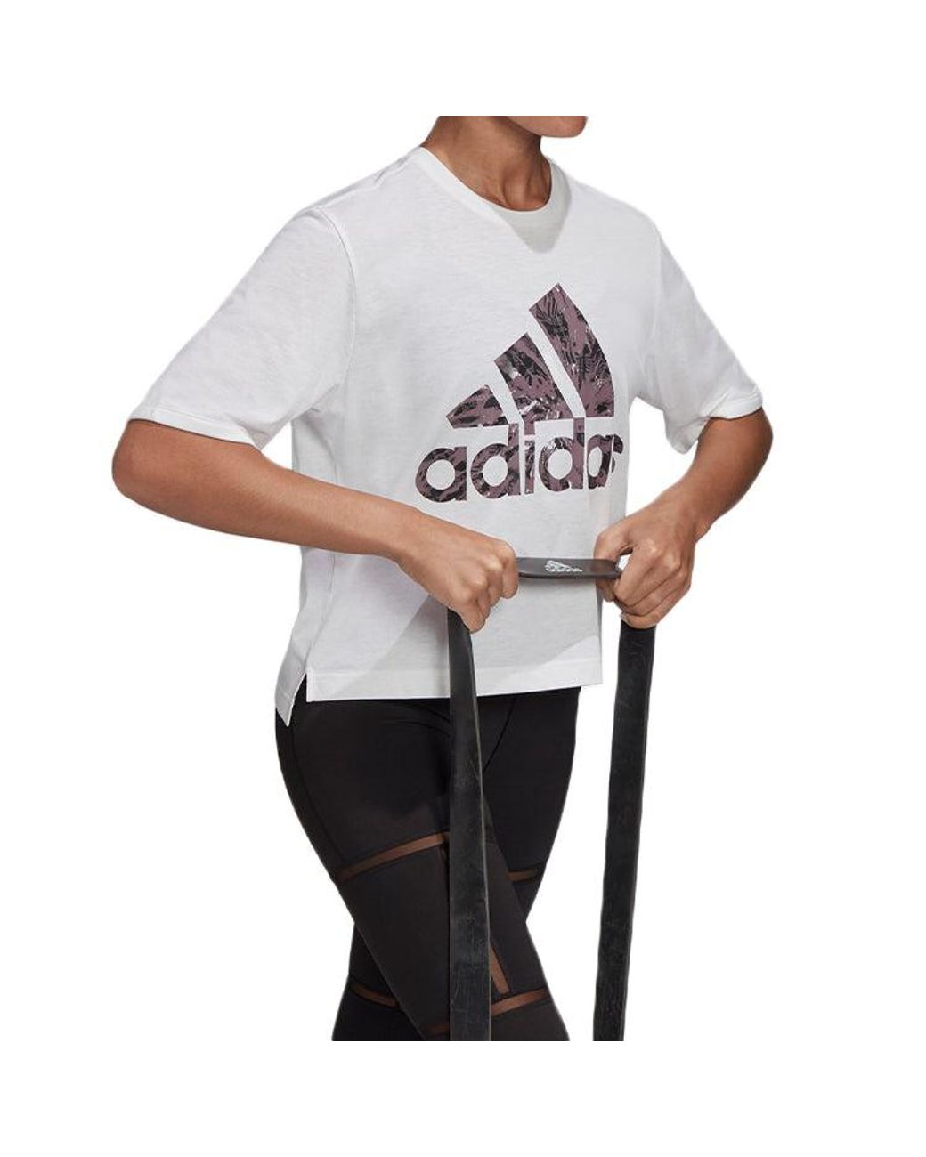Adidas White (Wmns) Iwd Univ Tee