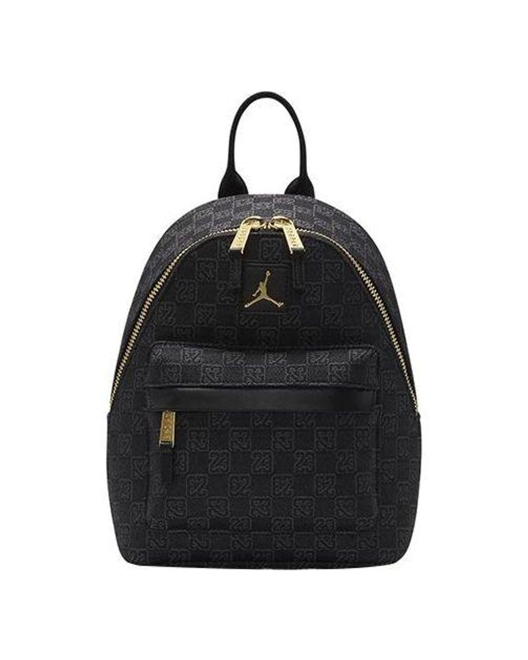 Nike Black Air Jordan Monogram Mini Backpack