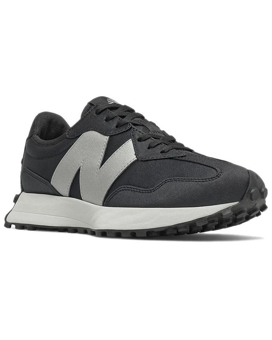 New Balance Black (Wmns) 327 Gunmetal'
