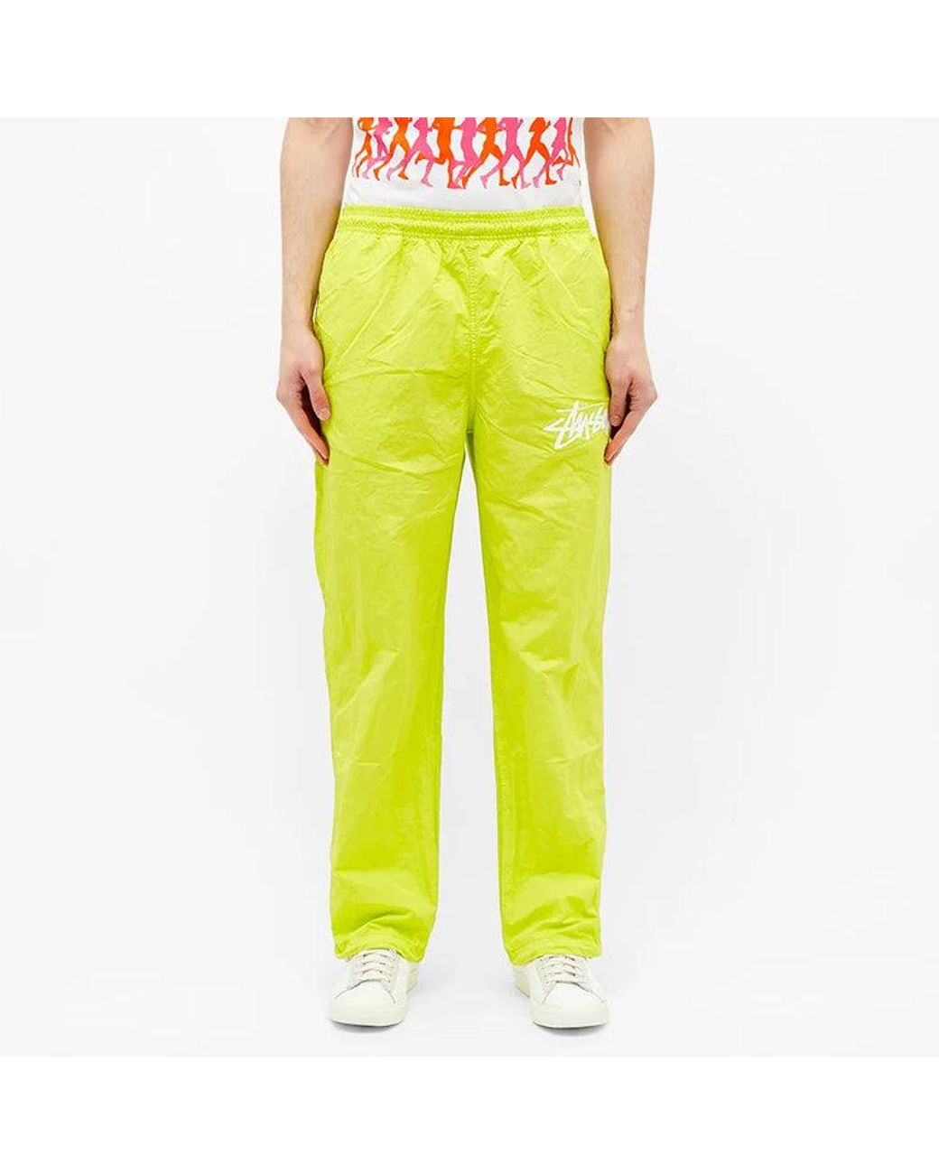 Stussy Yellow X Nike Beach Pants 'Light' for men