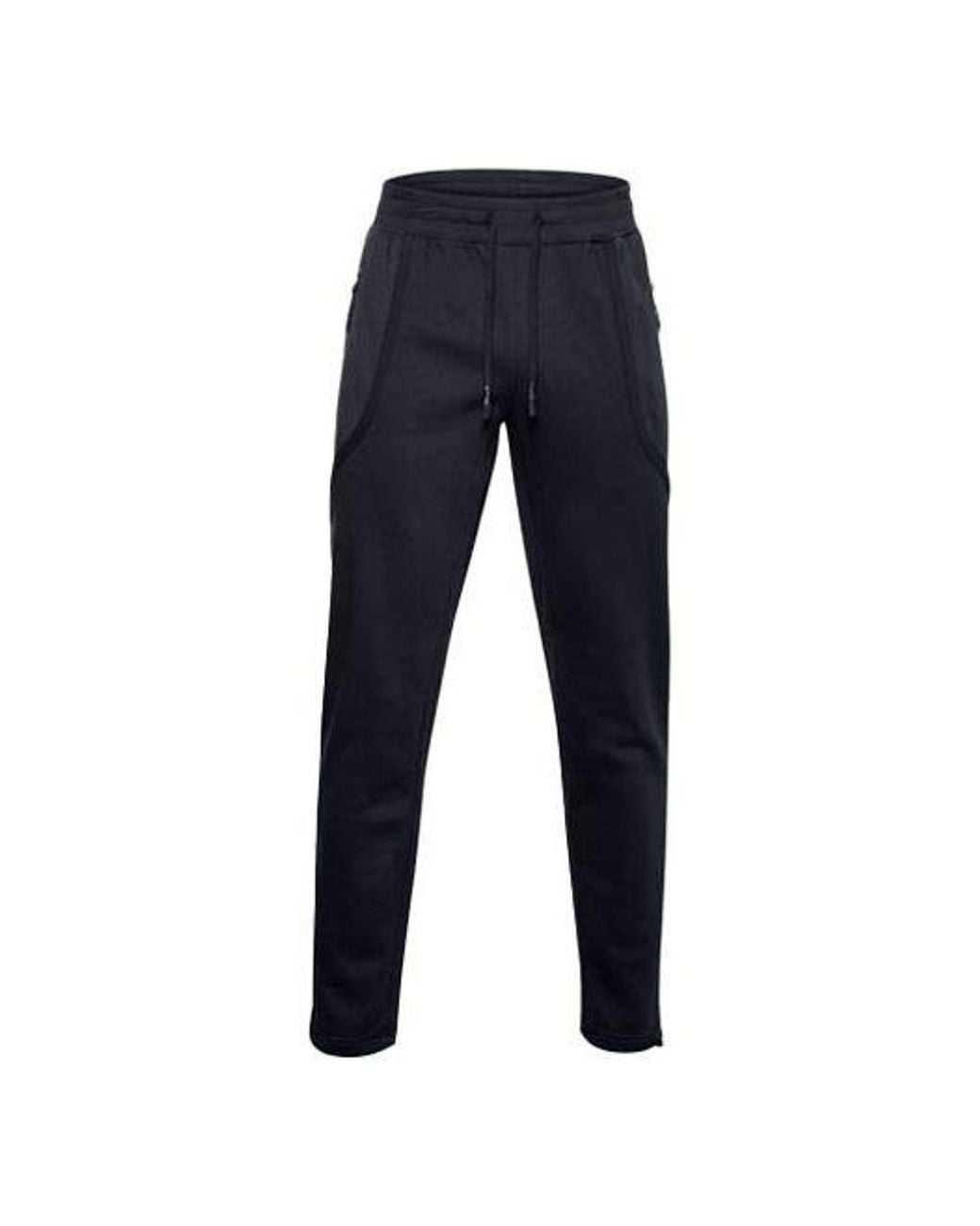 Under Armour Blue Rival Flc Amp Pants for men
