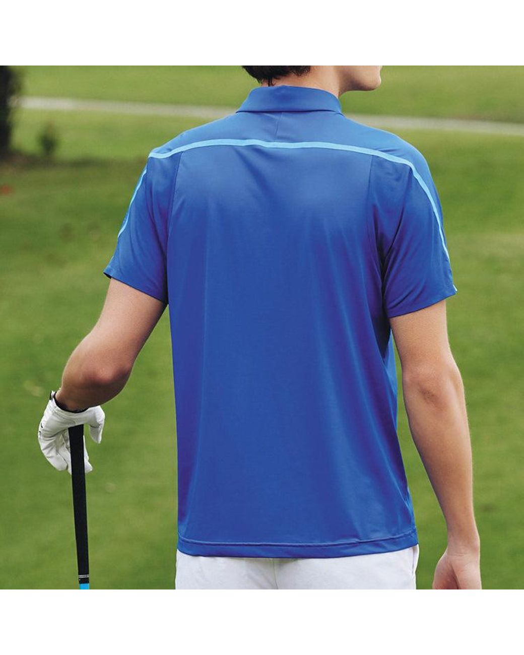 Fila Blue Athletics Casual Sports Short Sleeve Polo Shirt for men