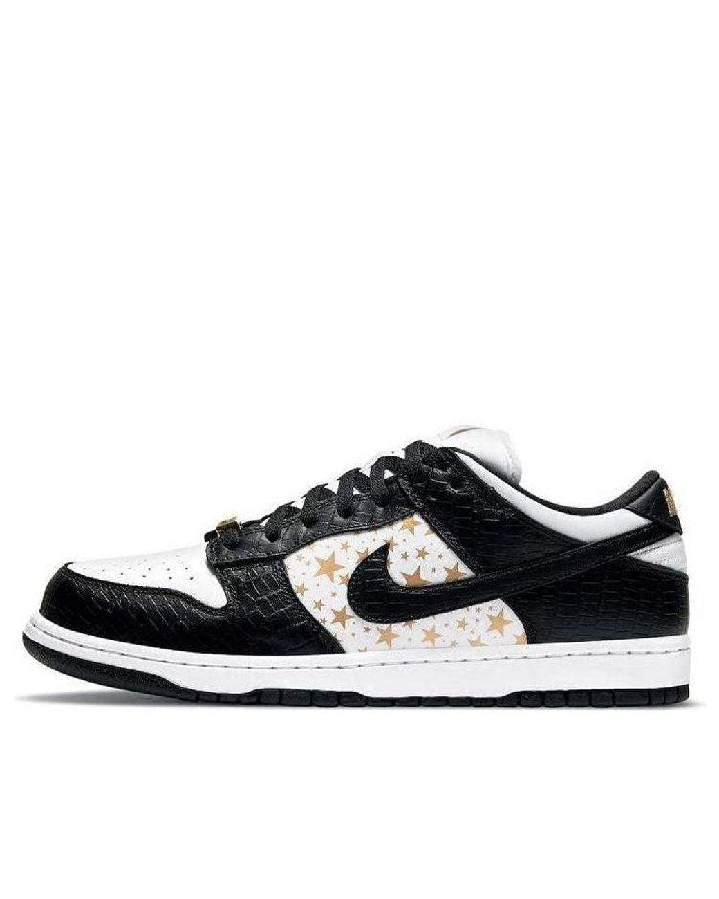 Nike Black X Supreme Sb Dunk Low Og Qs for men