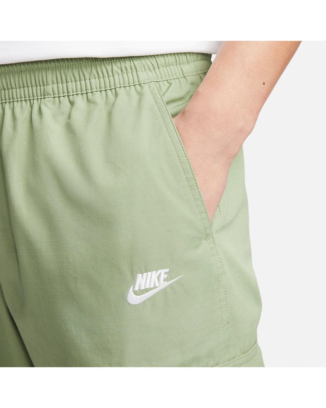 Nike Green Club Woven Cargo Pants for men