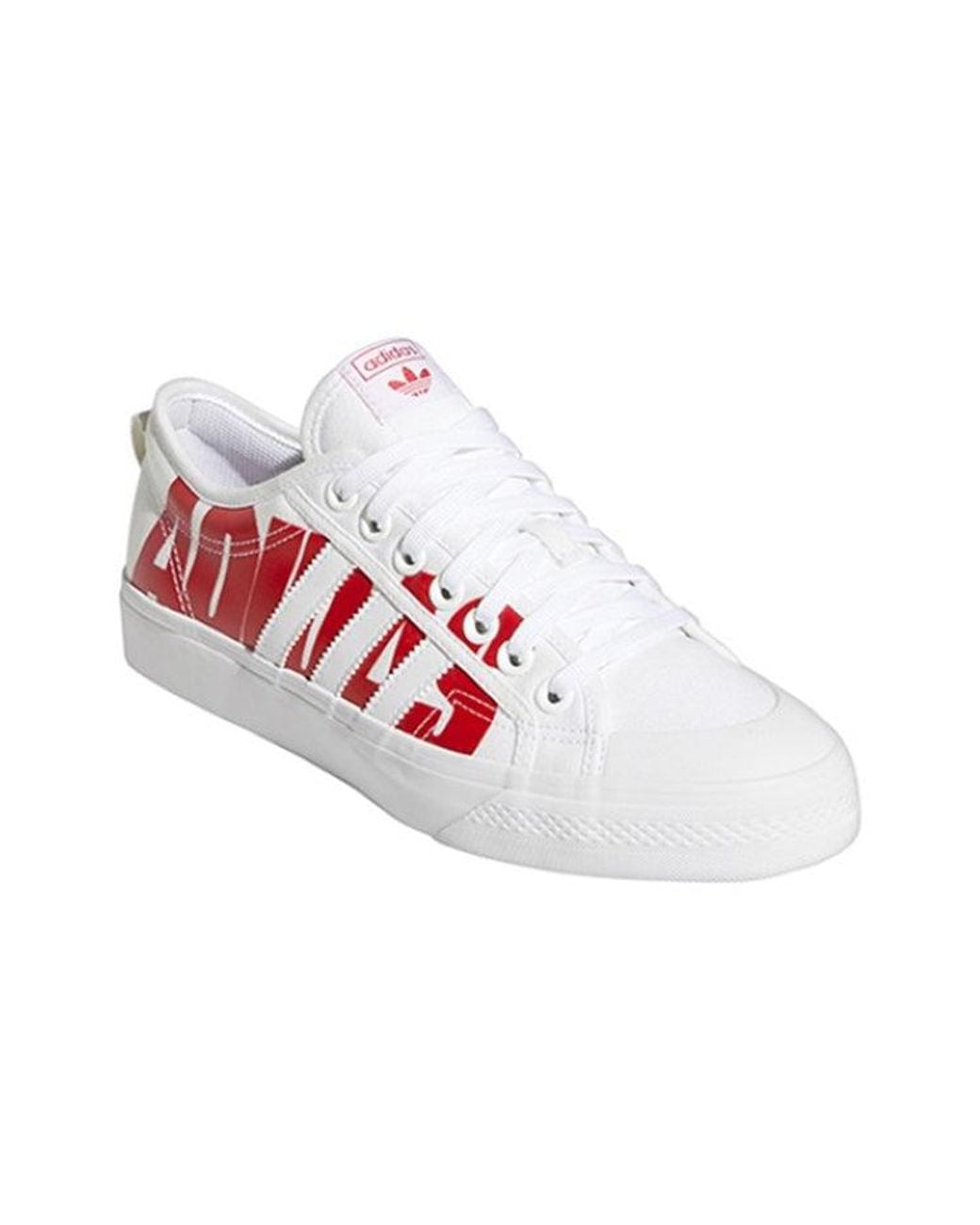 Adidas White (Wmns) Nizza Trefoil