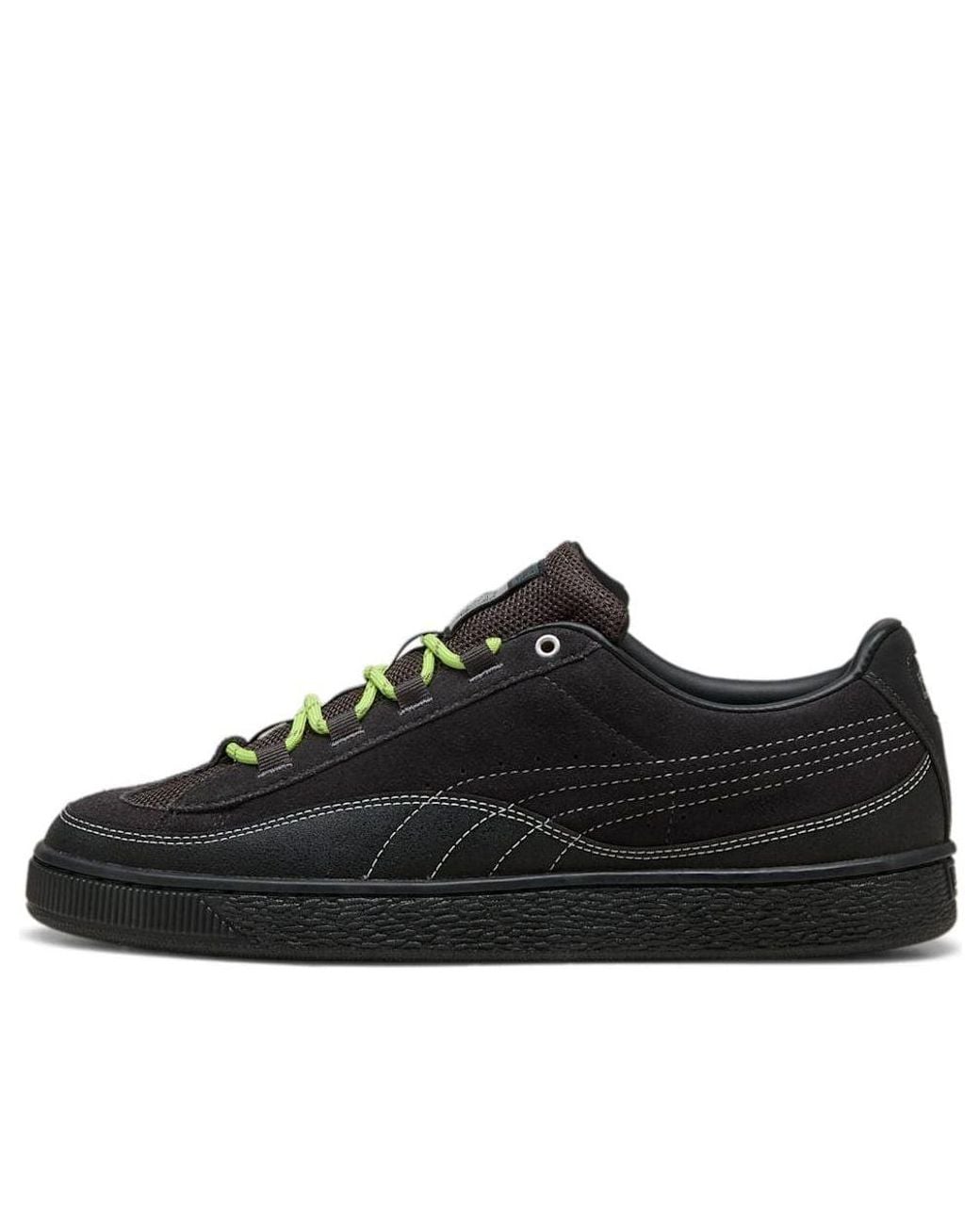 PUMA Black X Aries Suede Hp 'Flat Dark' for men