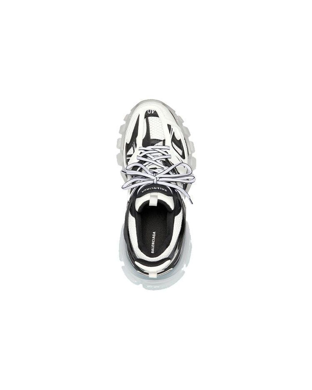 Balenciaga Blue Track Sneaker 'Clear Sole for men