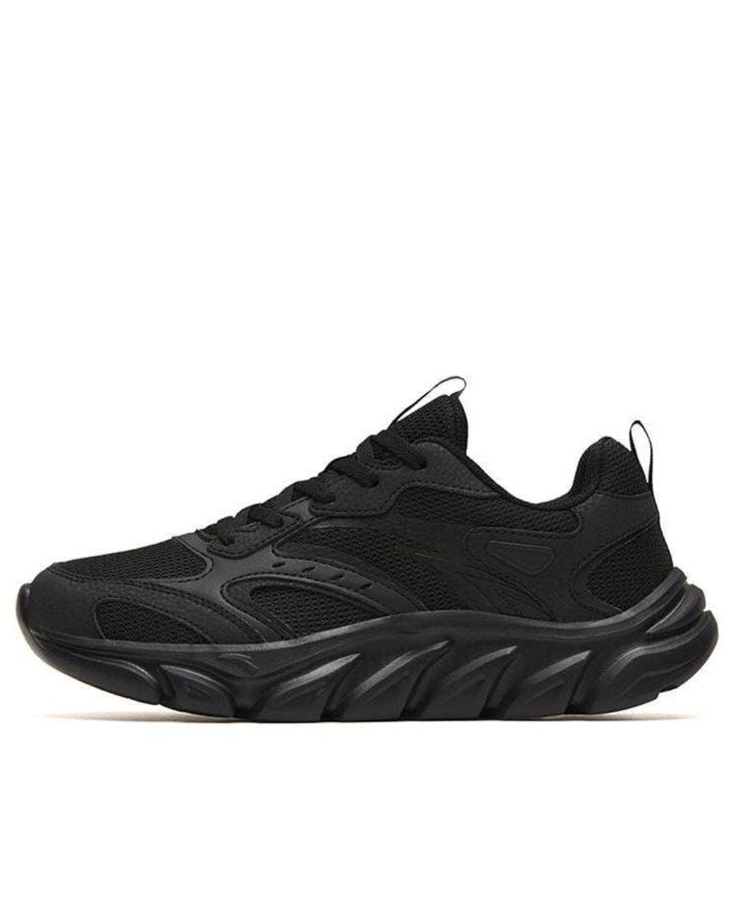 Anta Black (Wmns) Running Series Sneakers 'Pure'