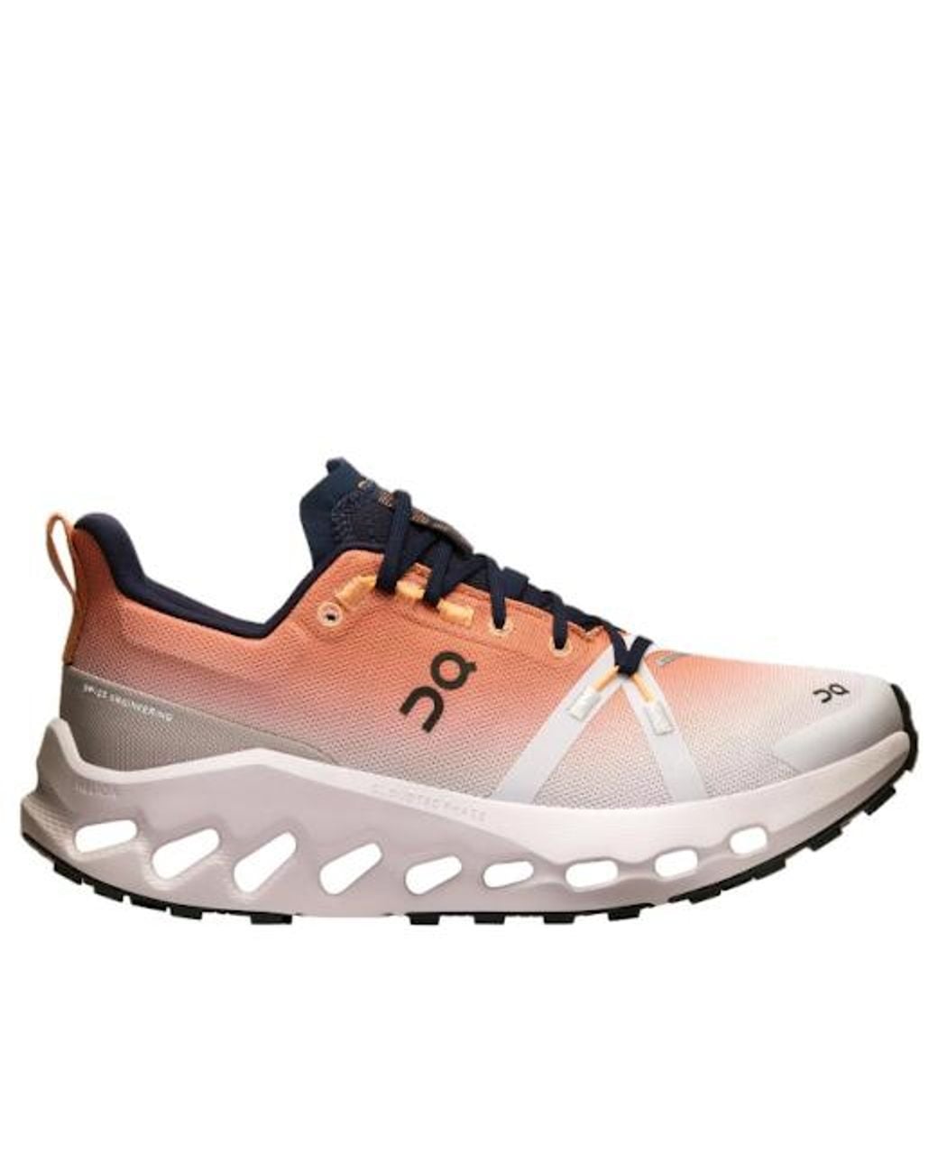 On Shoes Orange (Wmns) Cloudsurfer Trail Waterproof 'Sandstone'