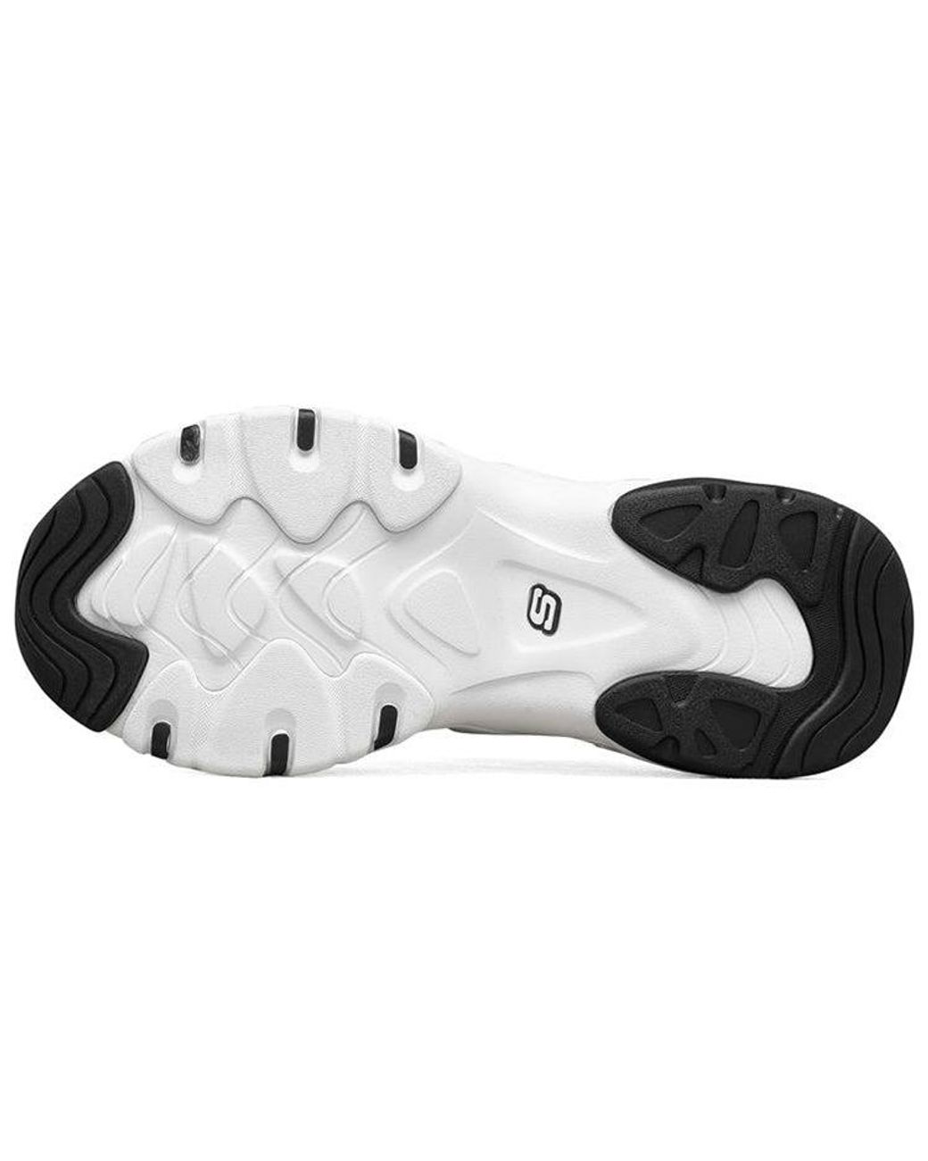 Skechers White D Lites 3.0 Low-Top Running Shoes for men