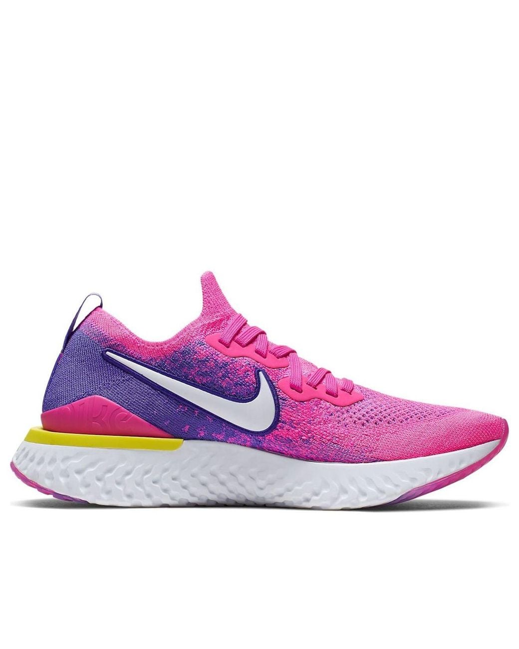 Nike Pink (Wmns) Epic React Flyknit 2 'Laser Fuchsia Pulse'