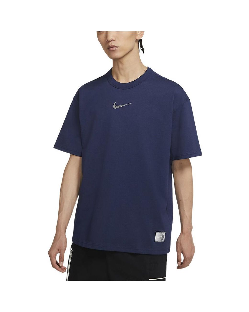 Nike Blue Great Unity Ss Tee Sports Short Sleeve for men
