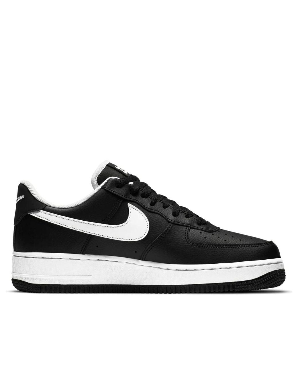 Nike Black Air Force 1 '07 Lv8 'Double Swoosh for men
