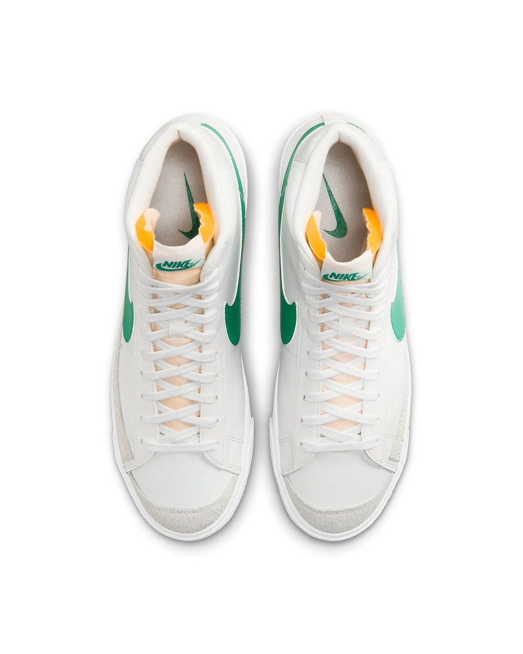 Nike White Blazer Mid '77 Vintage Shoes Malachite' for men