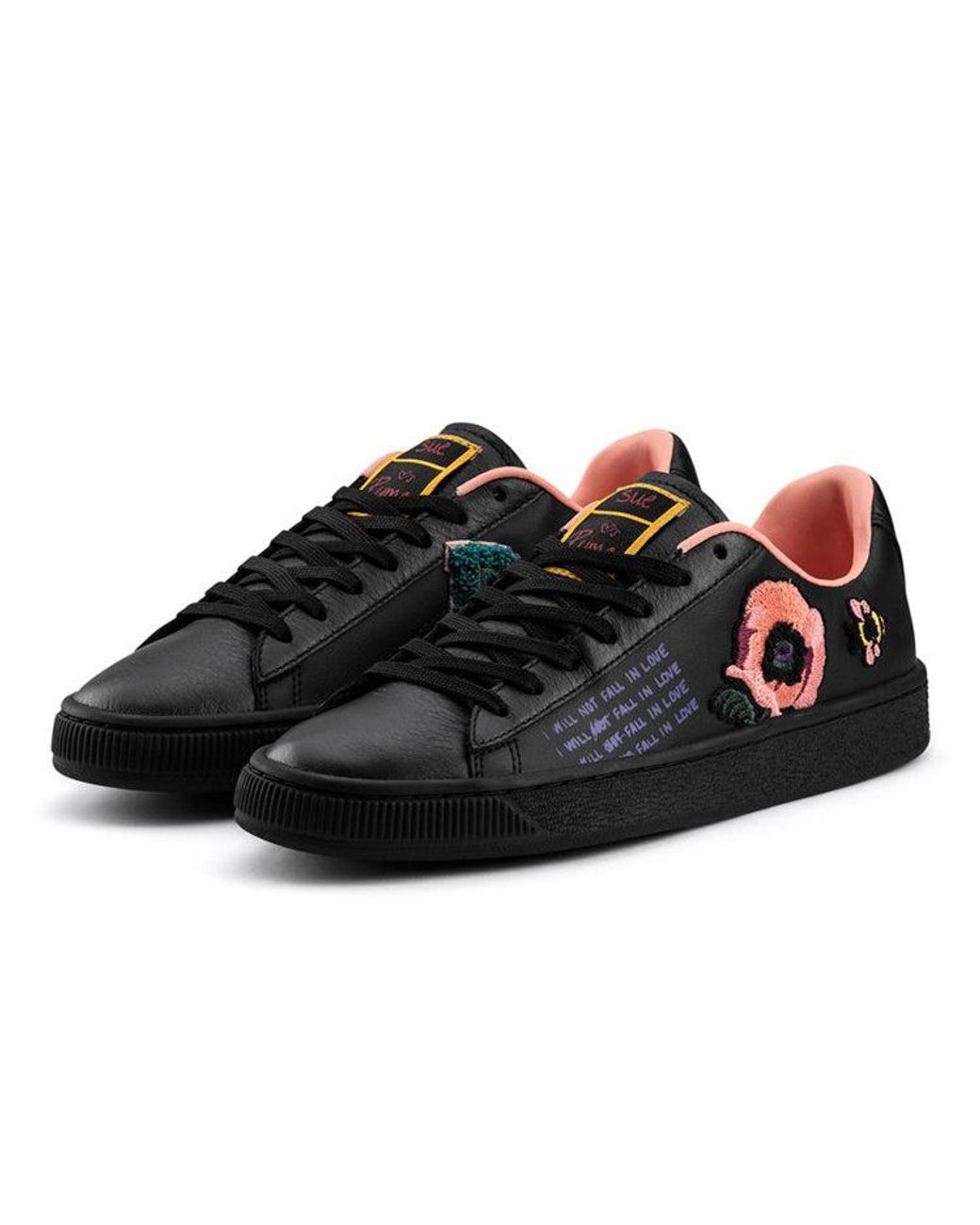 PUMA Black (Wmns) Basket Sue Tsai