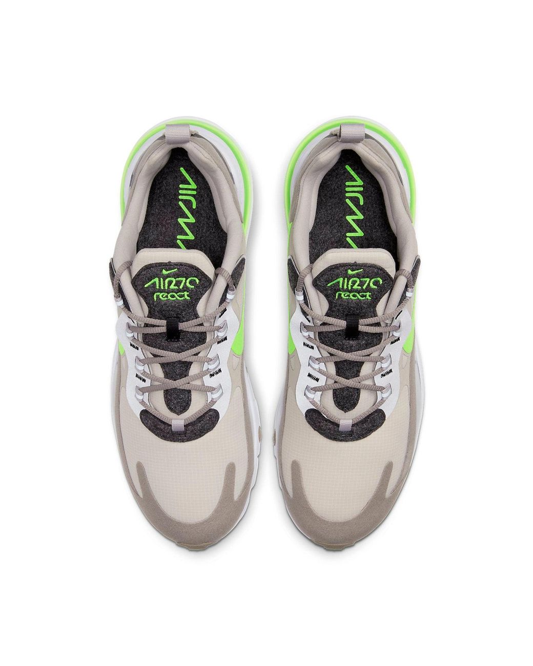 Nike White Air Max 270 React 'Moon Particle Electro' for men
