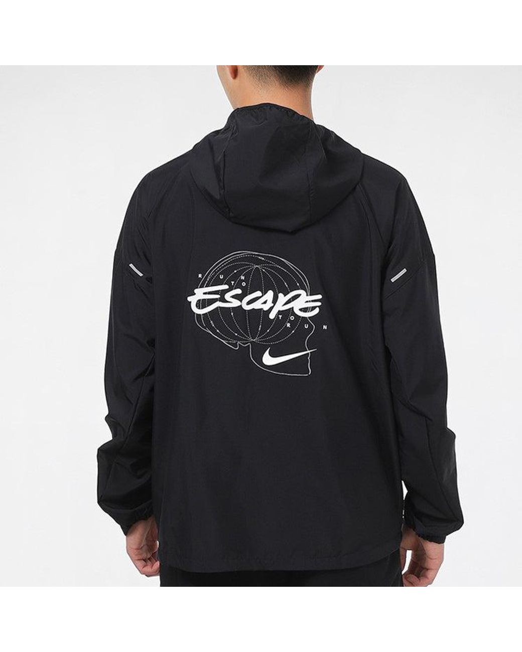 Nike Blue As Nk Essntl Jkt Jacket Wild Run Gx for men