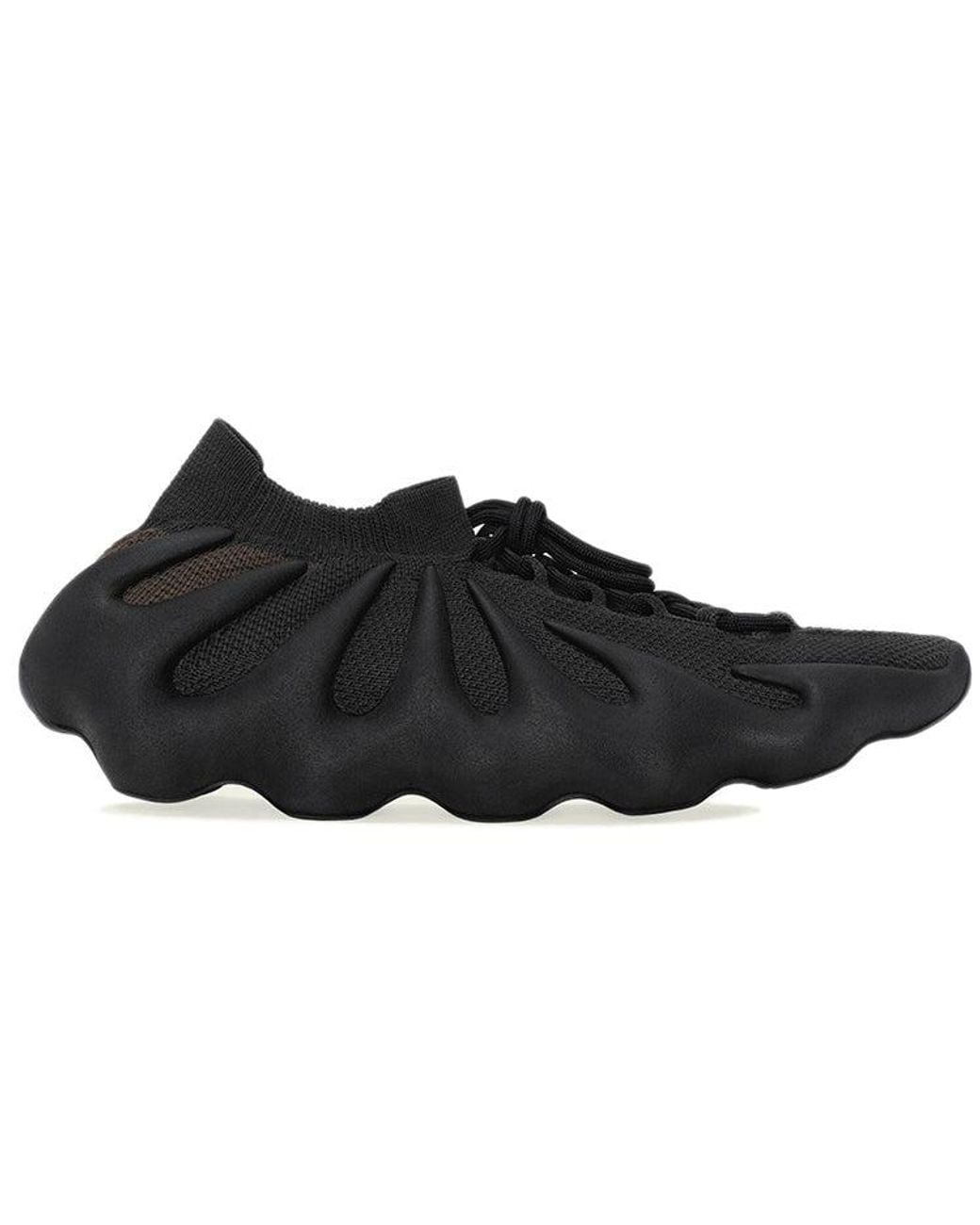 Adidas Black Yeezy 450 'Dark Slate' for men