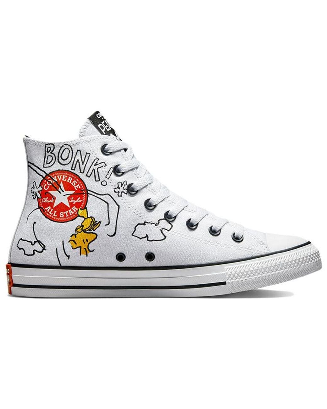 Converse White Peanuts X Chuck Taylor All Star High 'Snoopy And Woodstock' for men