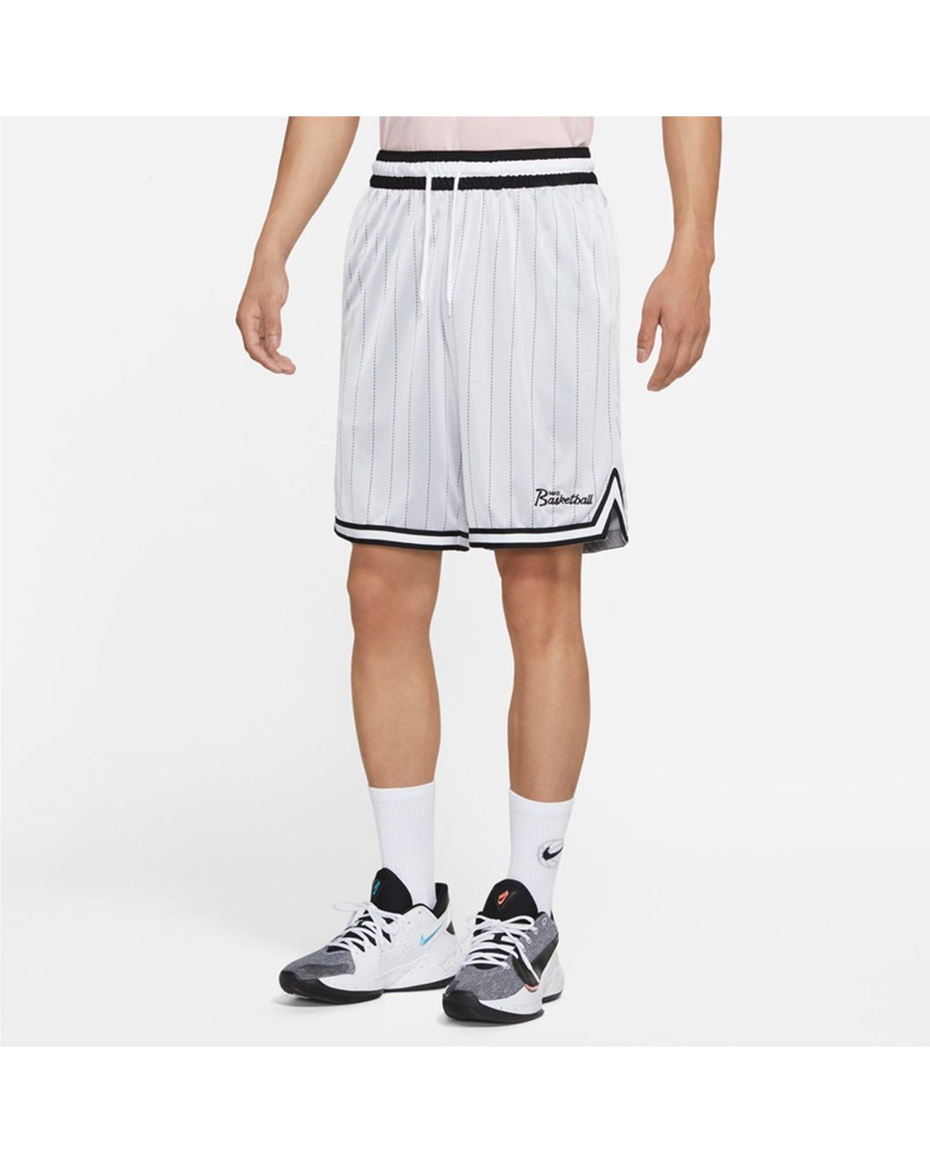 Nike Blue Casual Breathable Sports Lacing Stripe Shorts for men