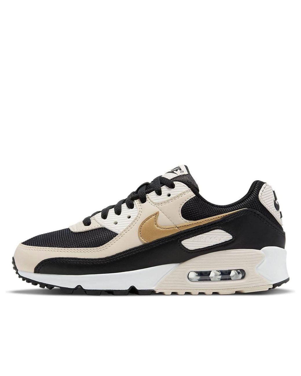 Nike Black (Wmns) Air Max 90 Metallic'