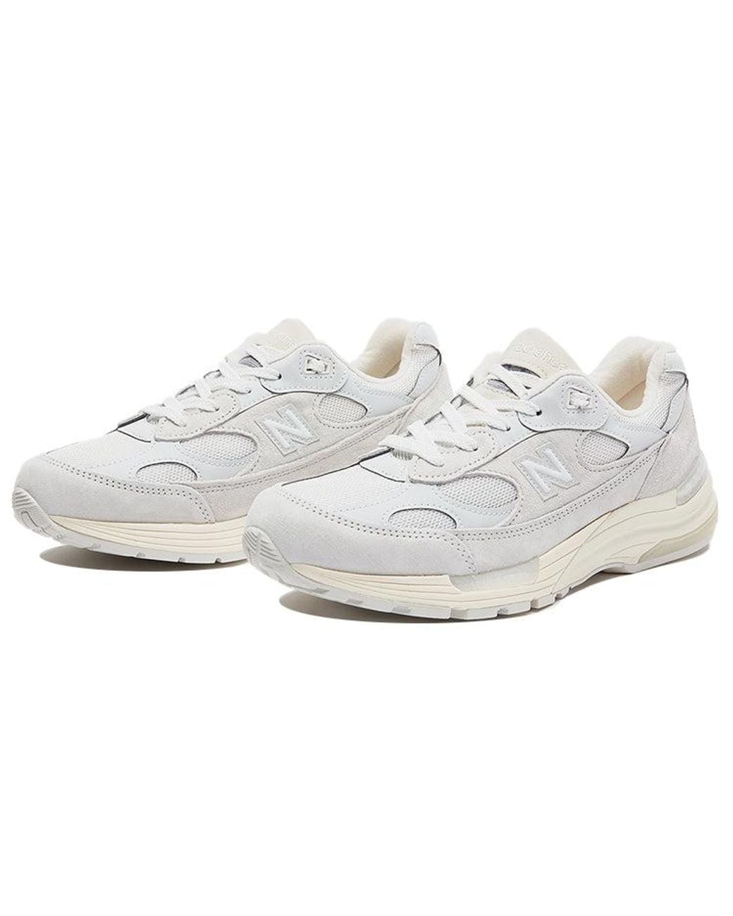New Balance White 992 Nimbus Cloud' for men