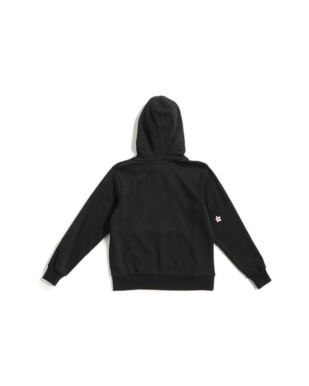 Nike Black (Wmns) Flc Emb Fruit Small Embroidered Hooded Long Sleeves Pullover