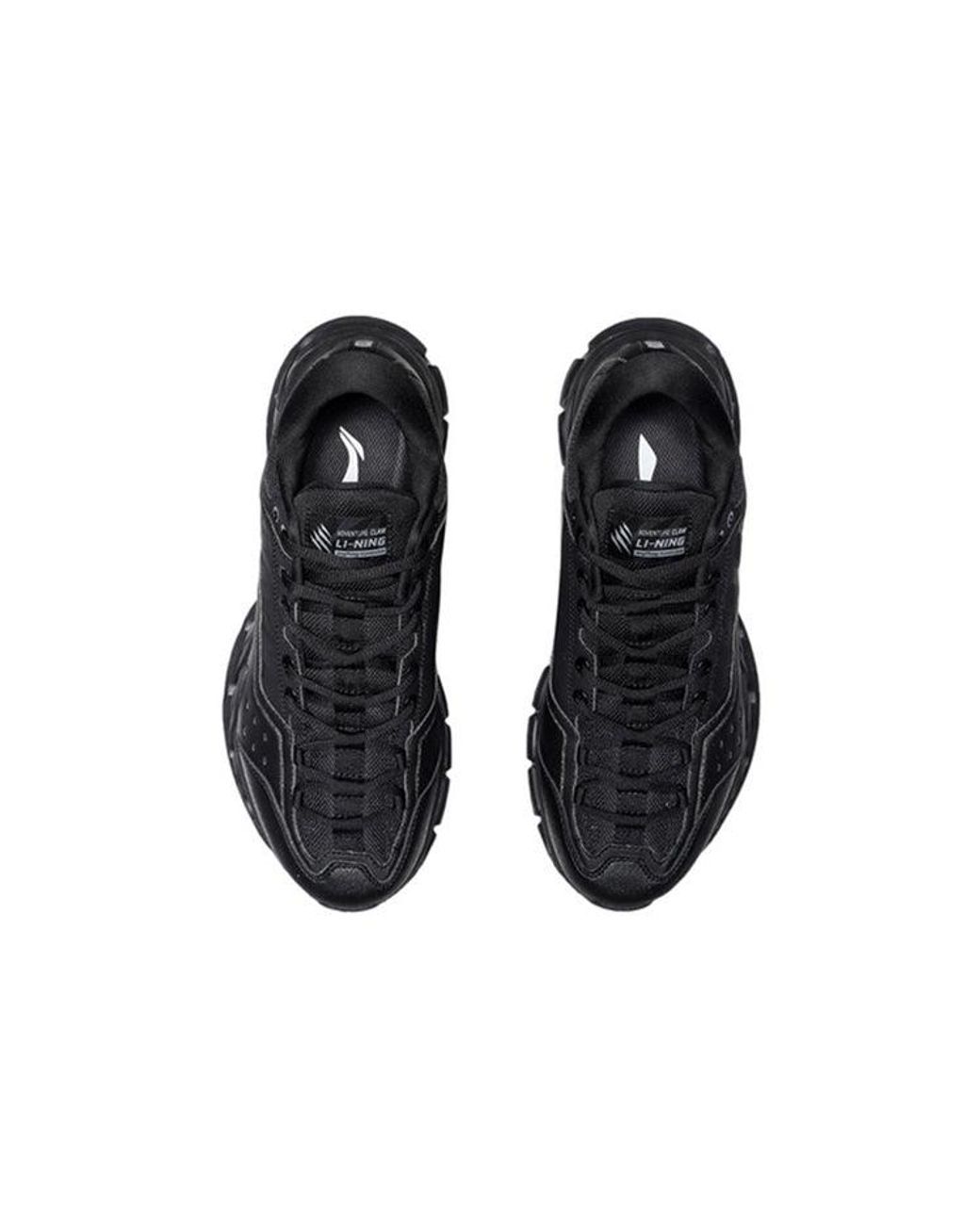 Li-ning Blue Hiking Shoes 'Triple' for men
