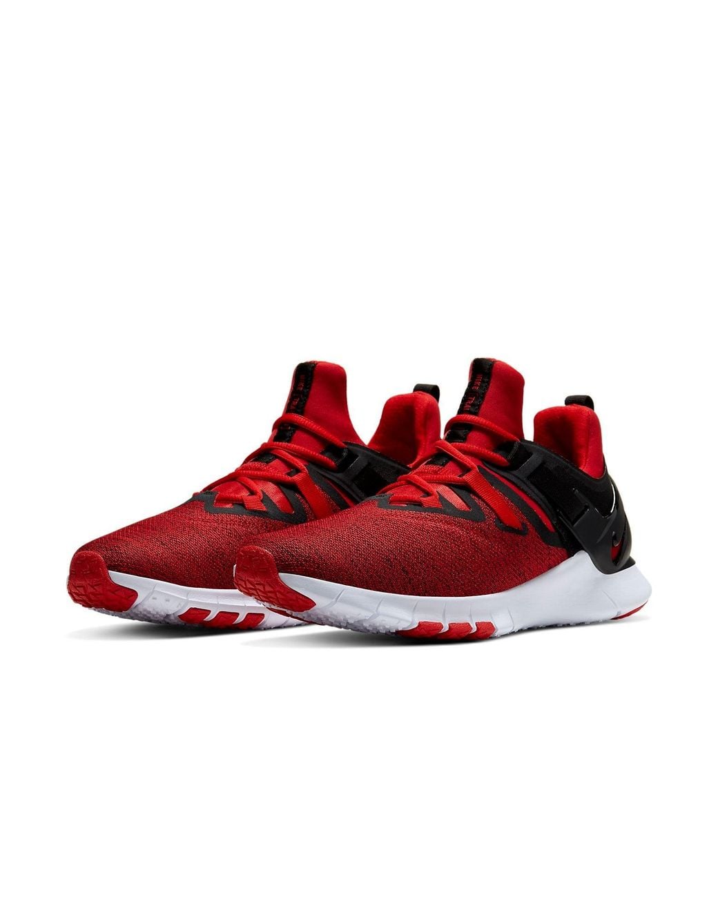 Nike Red Flex Training Shoes for men