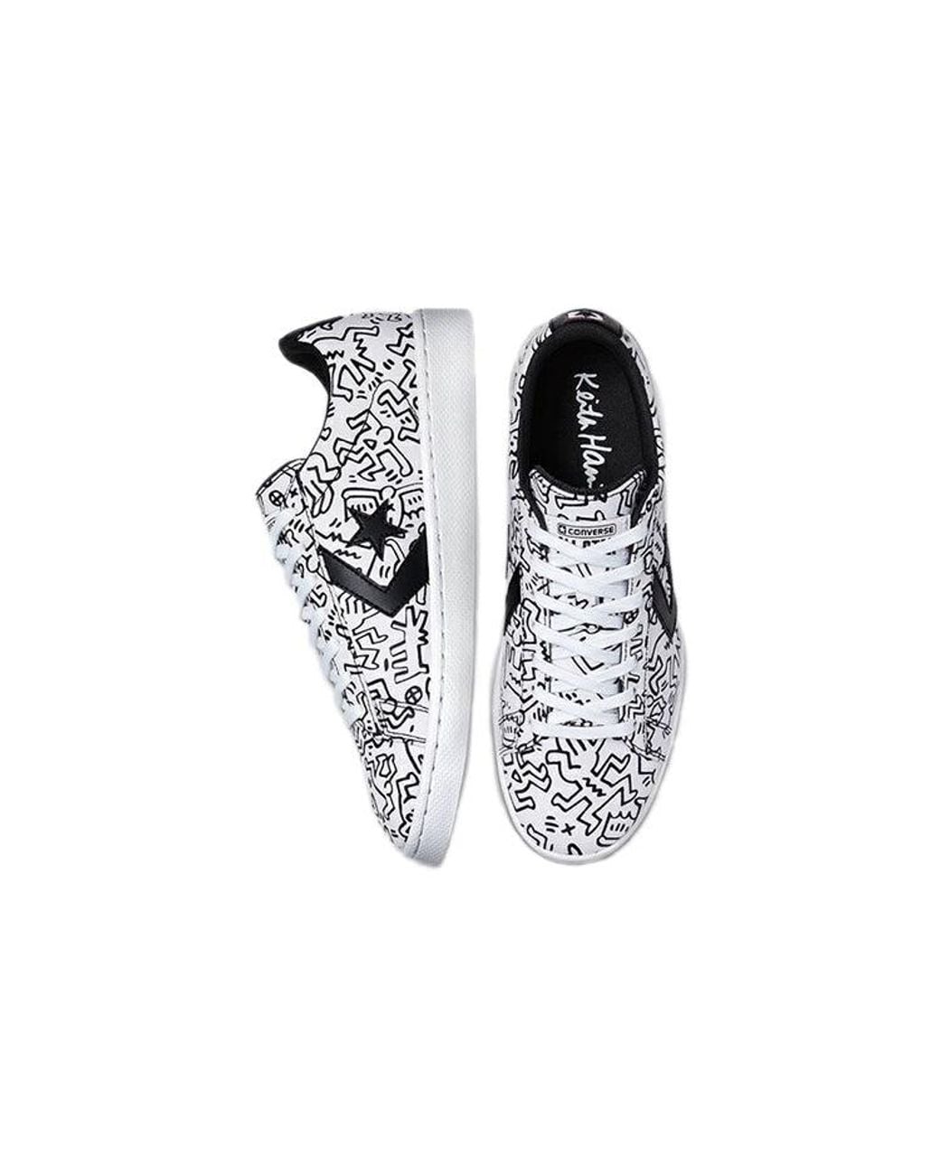 Converse White Keith Haring X Pro Leather for men