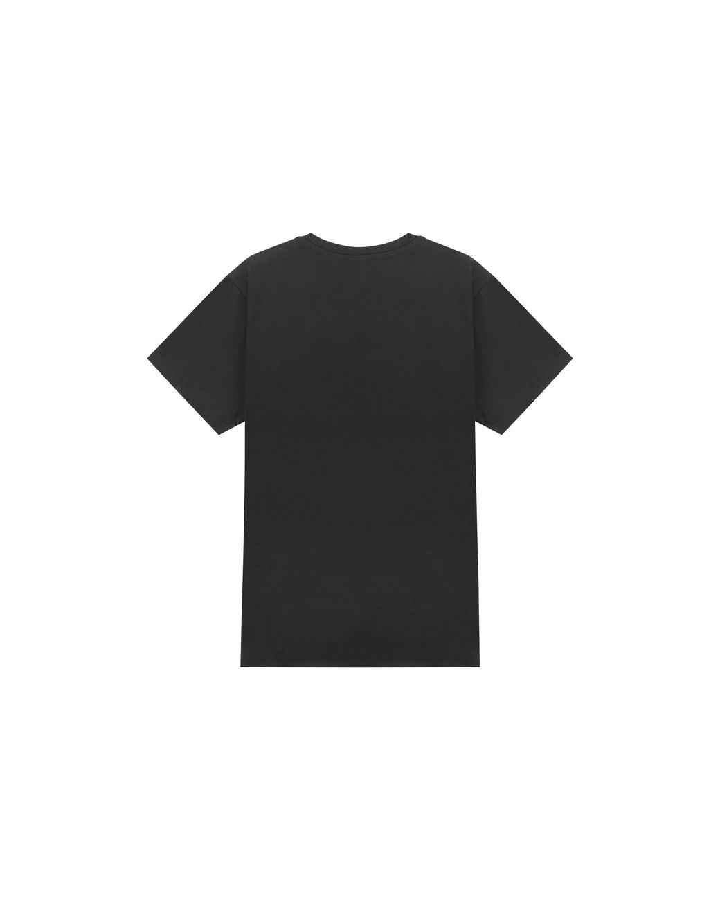 New Balance Black Logo Embroidered Knit Sports Round Neck Short Sleeve Couple Style for men