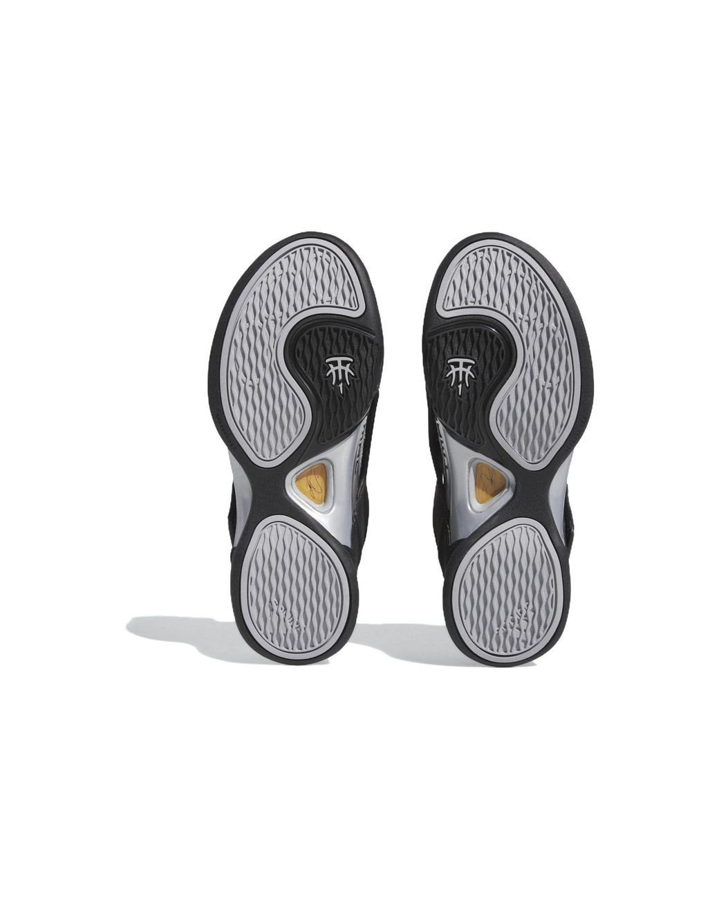 Adidas Black T Mac 5 Basketball Shoes 'Platinum' for men