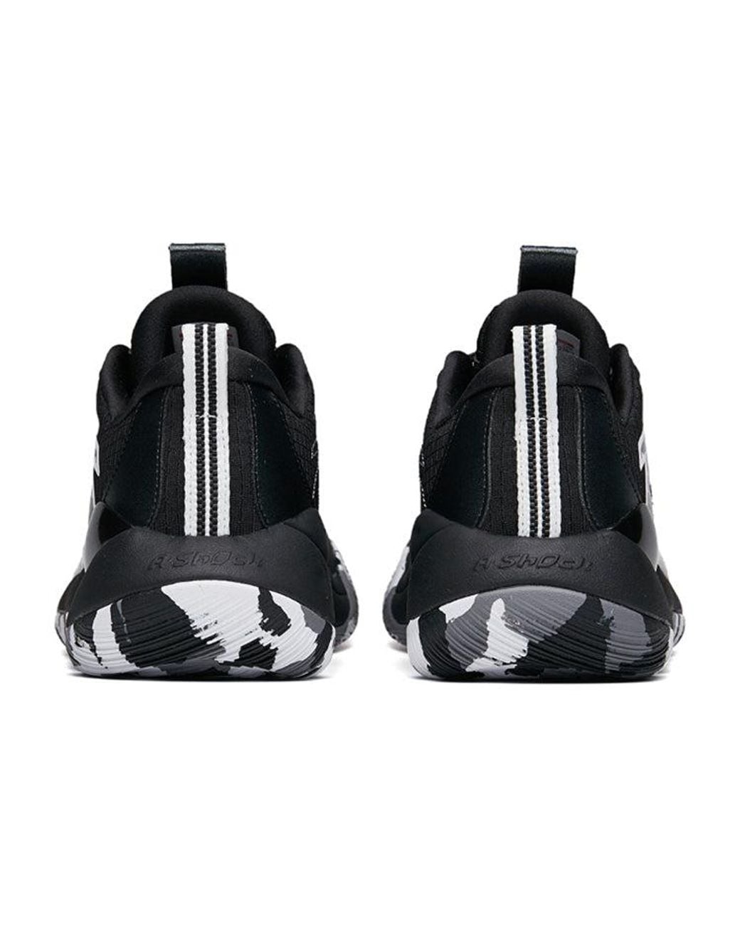 Anta Black Basketball Series Sneakers Camo' for men