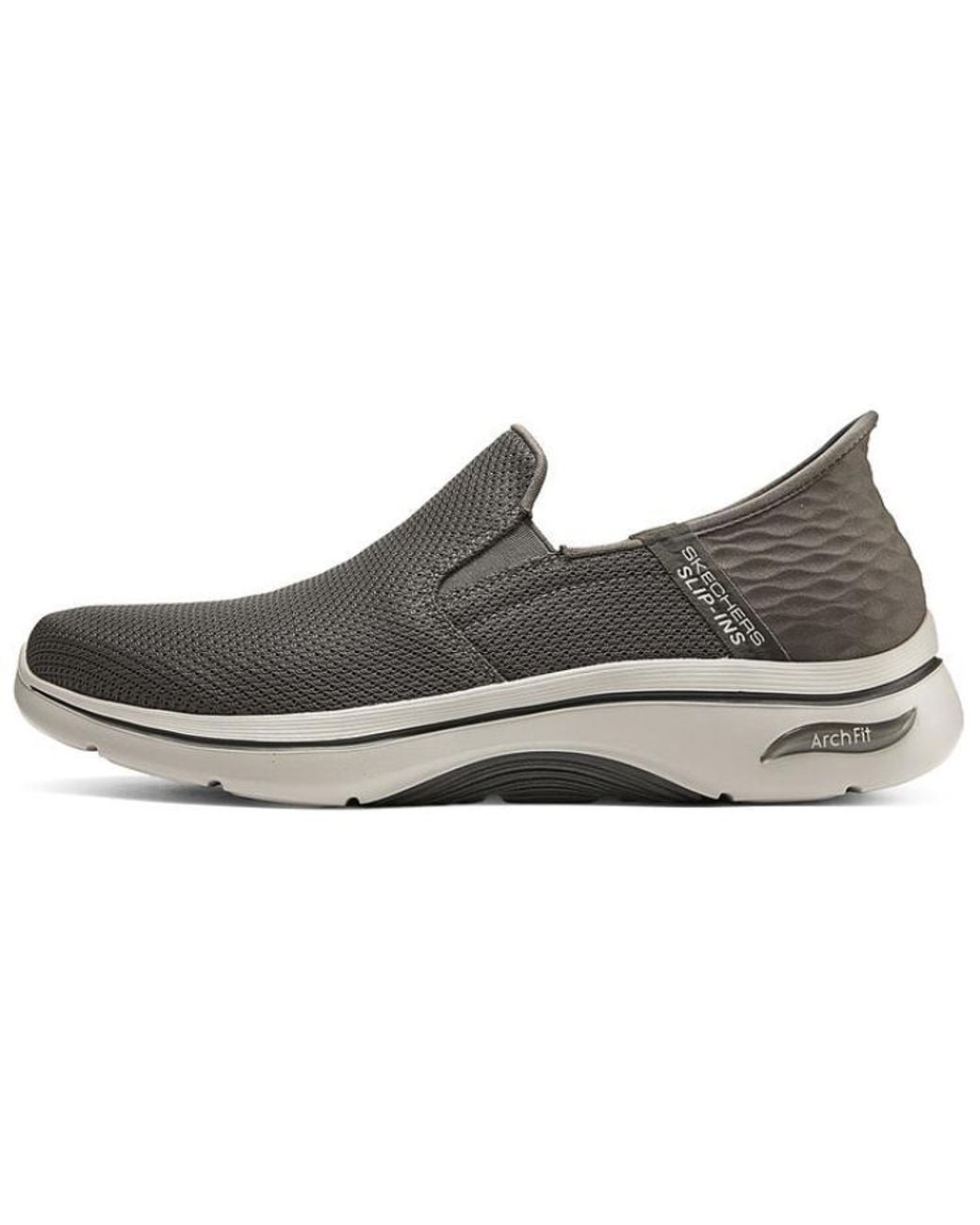 Skechers Brown Go Walk Arch Fit 2.0 'Taupe' for men