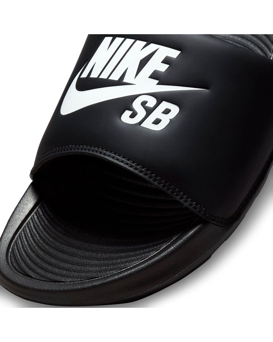 Nike Black Victori One Slide for men