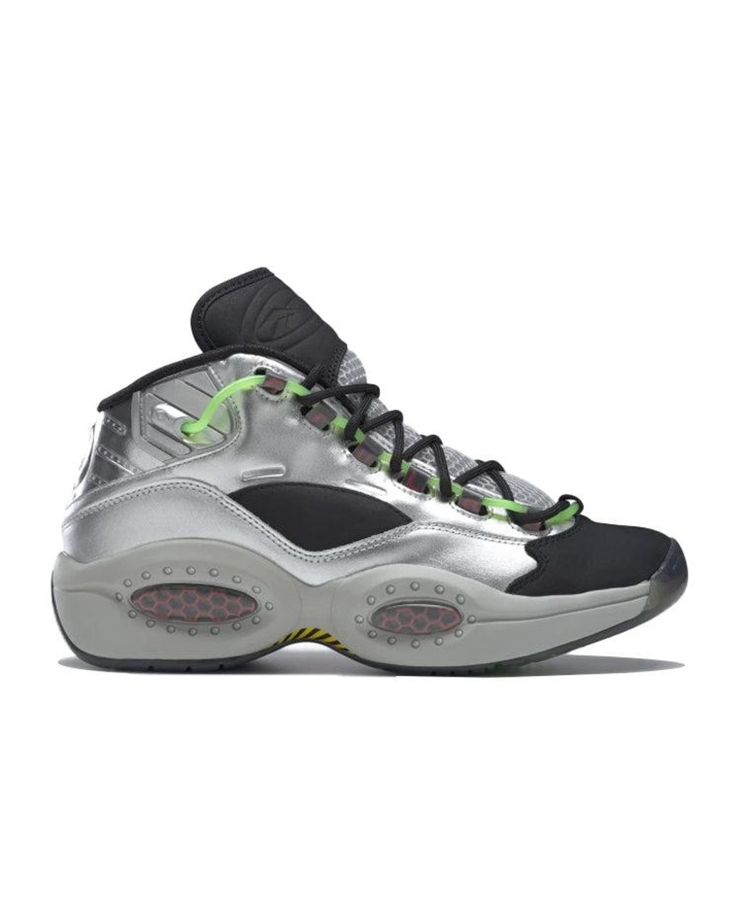 Reebok Gray Illumination's Minions X Question Mid 'Gru's Lab' for men