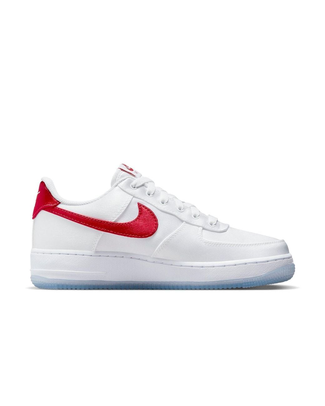 Nike White (Wmns) Air Force 1 Low '07 'Satin Varsity'