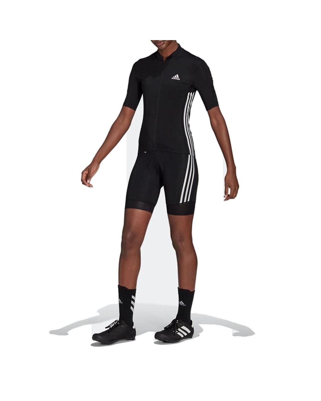 Adidas Black (Wmns) The Padded Cycling Bib Shorts Asia Sizing