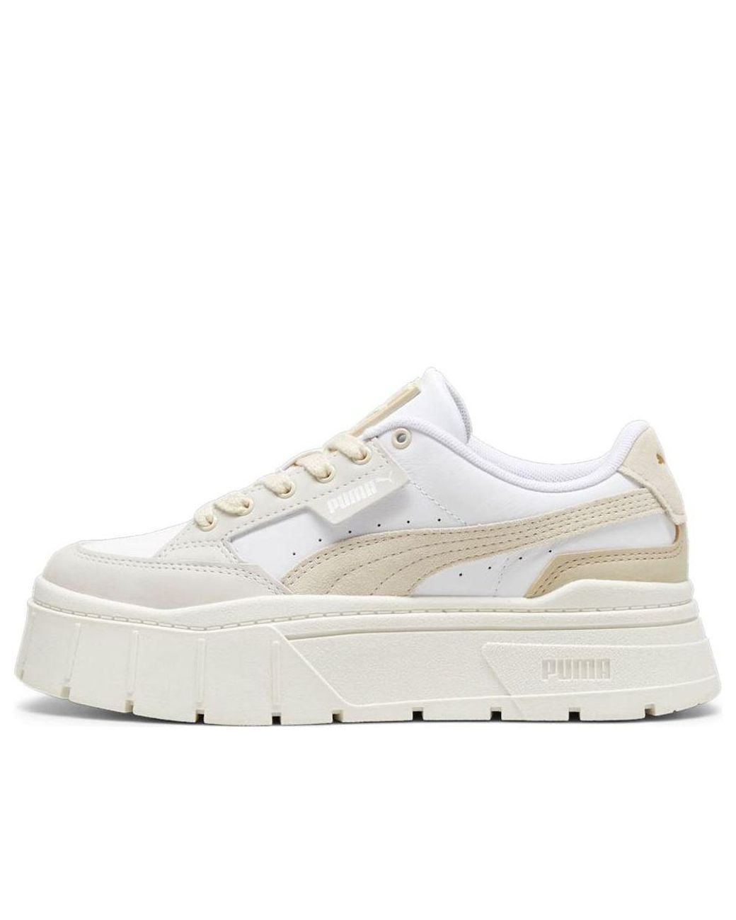 PUMA White (Wmns) Mayze Stack Luxe Alpine Snow'