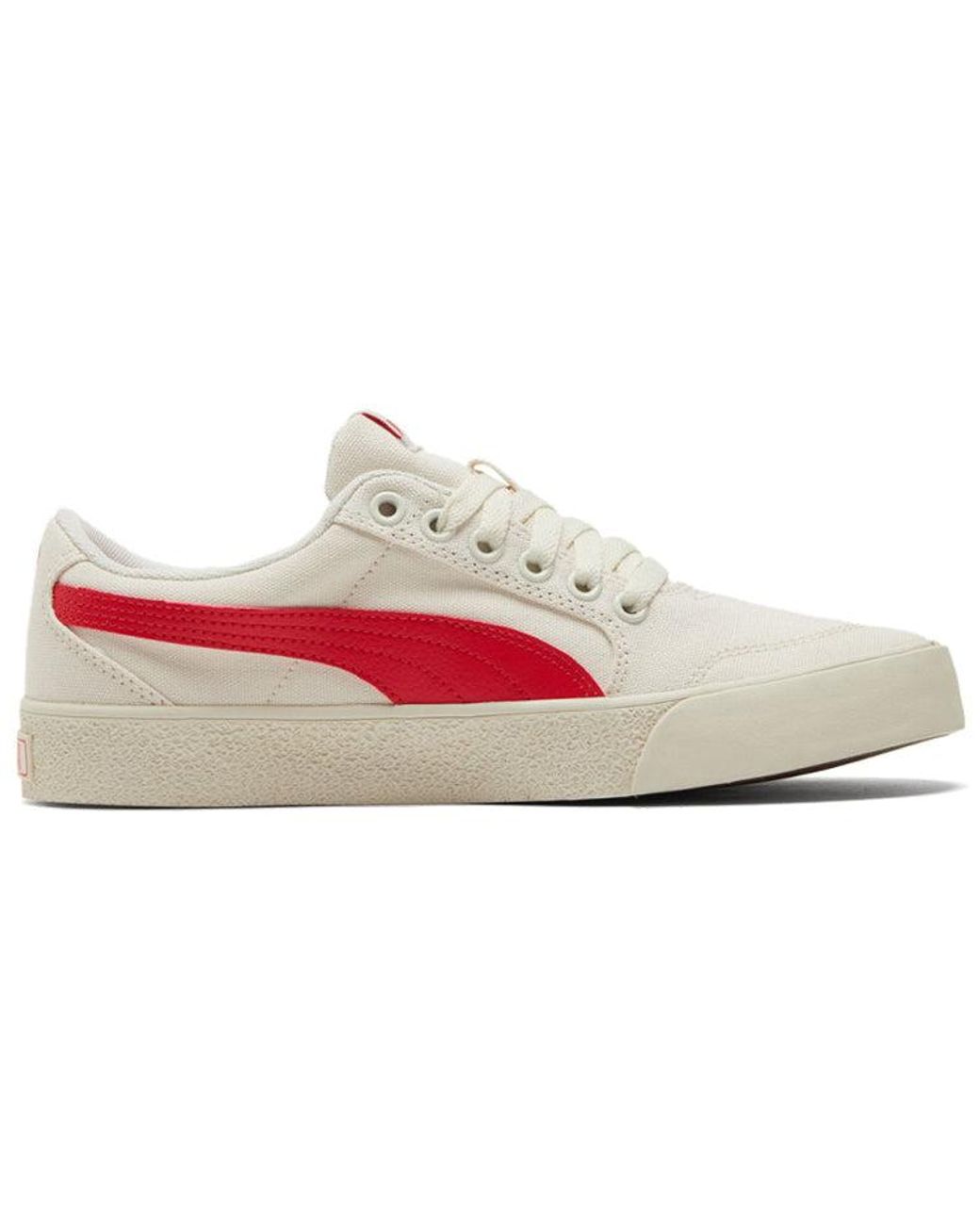 PUMA White C-Skate Vulc Sneakers for men