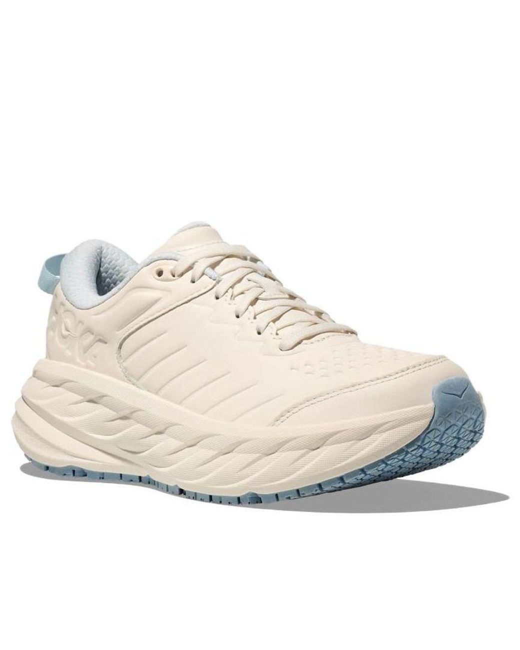 Hoka One One White (Wmns) Bondi Sr Alabaster Overcast'