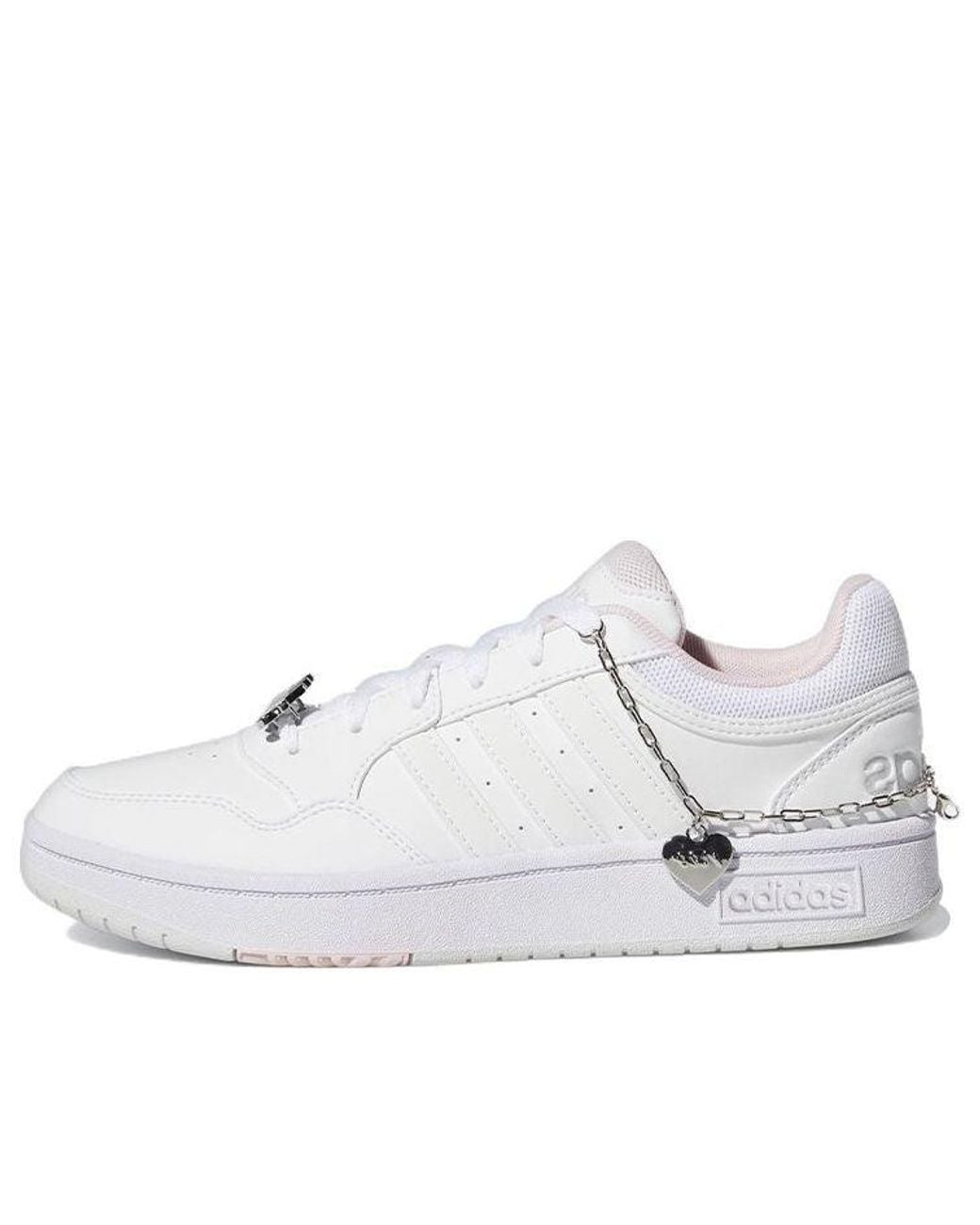 Adidas White (Wmns) Hoops 3.0 Shoes