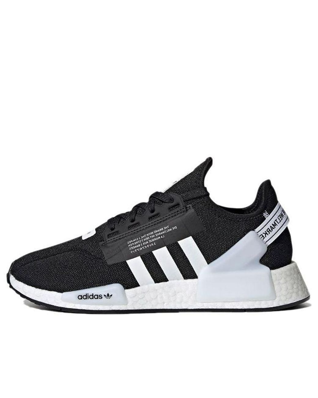 Adidas Black Nmd_R1 V2 Shoes 'Core' for men